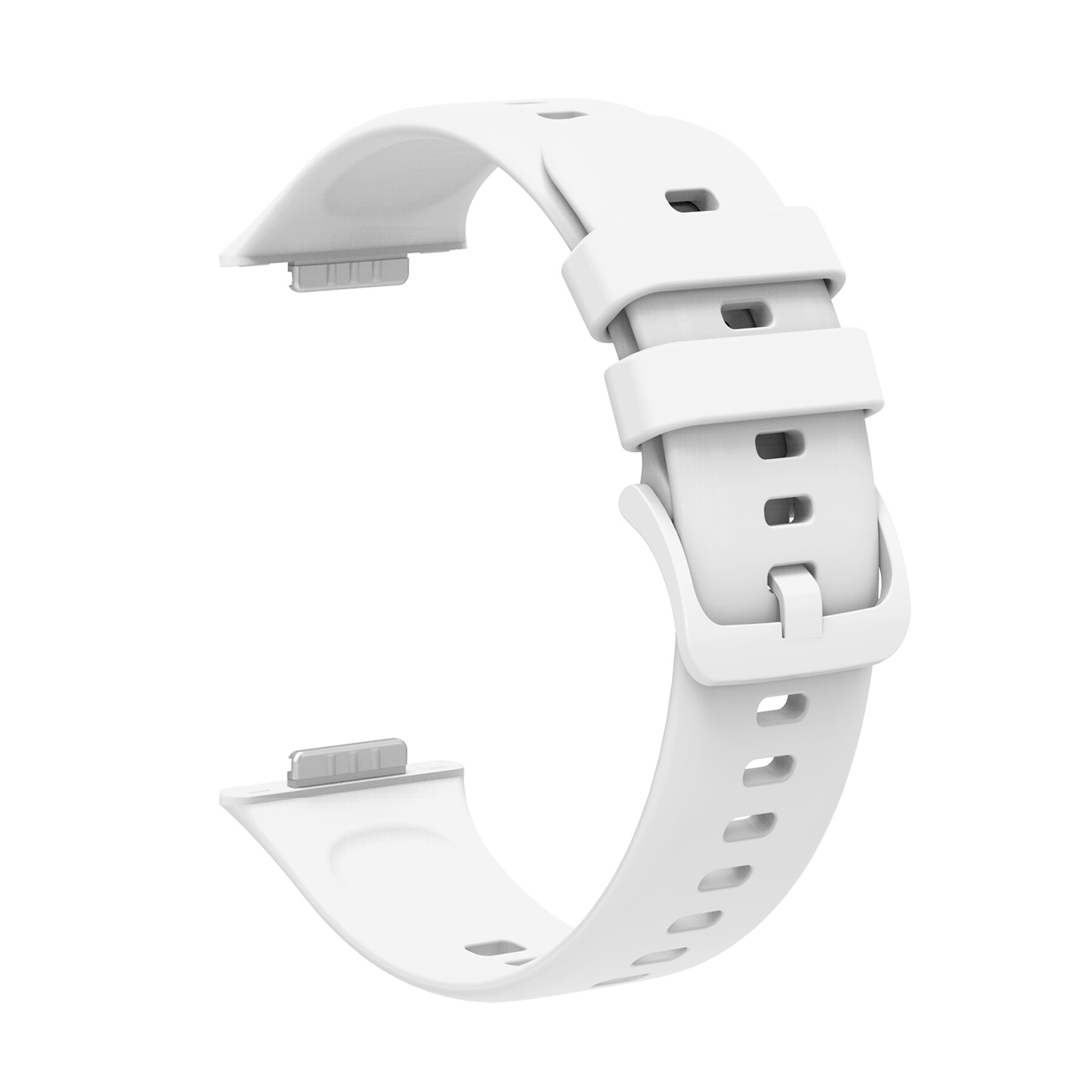KNY Huawei Watch Fit 2 in Klasik Model Renkli Silikon Kordon-Kay