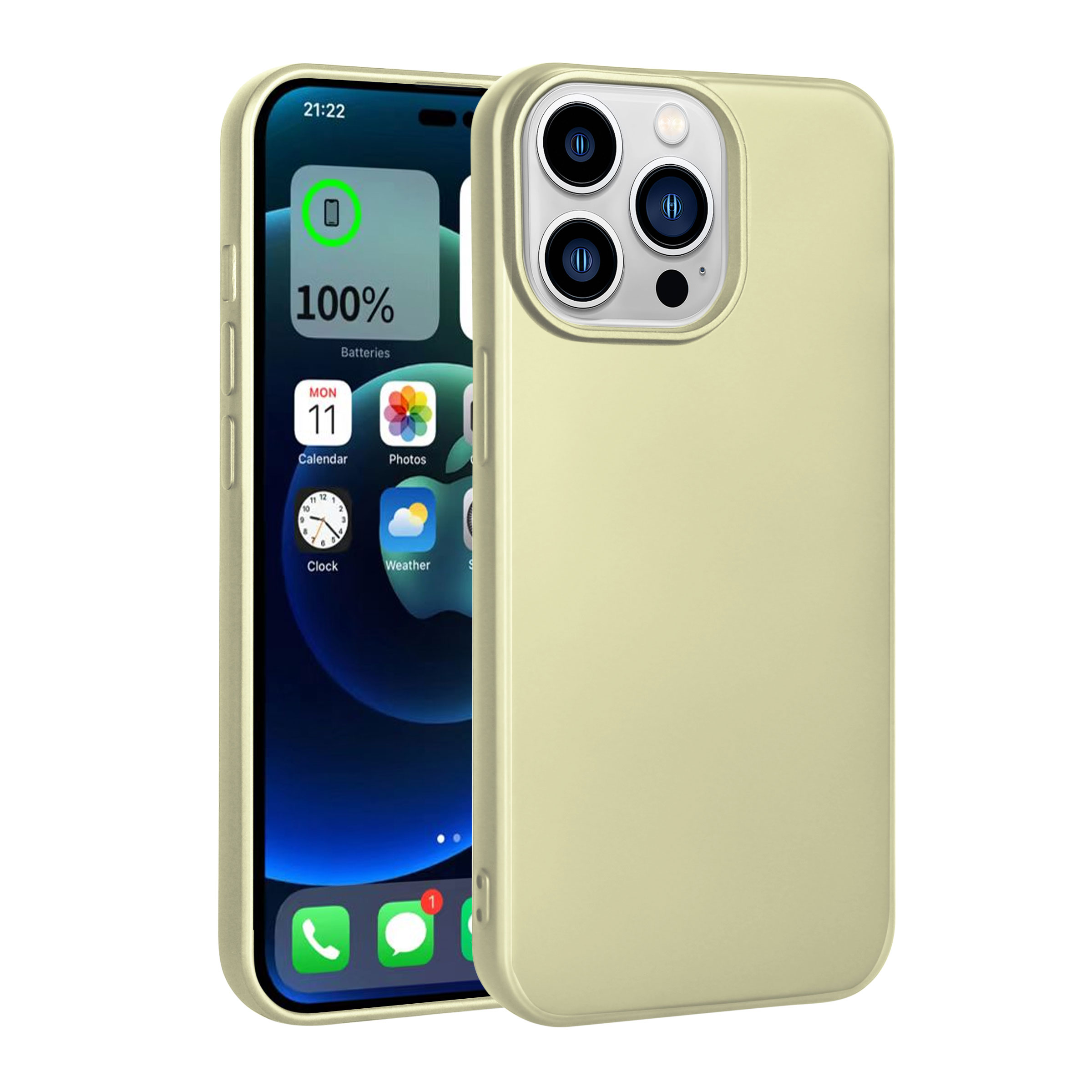 KNY Apple phone 14 Pro Klf Ultra nce Mat Silikon