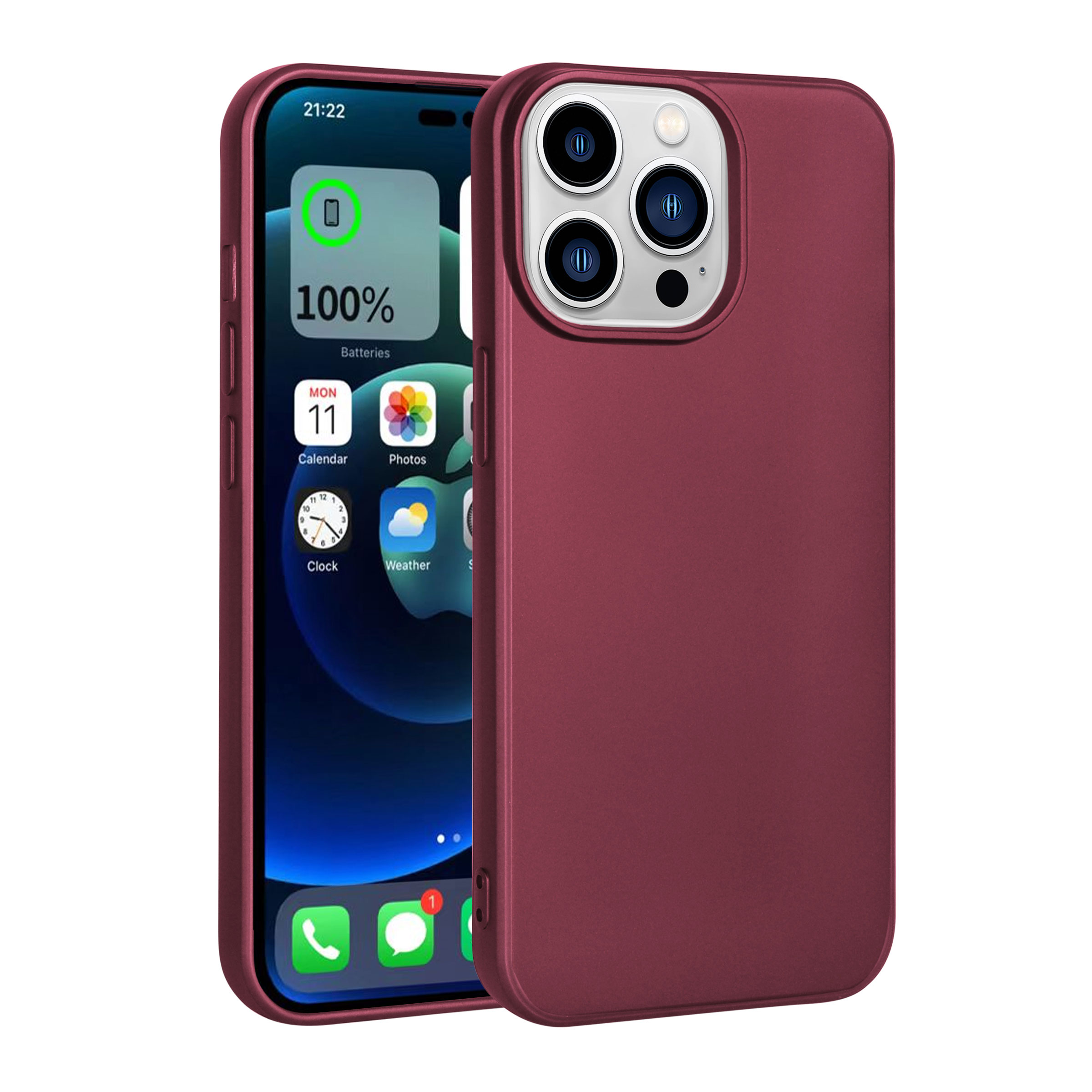 KNY Apple phone 14 Pro Klf Ultra nce Mat Silikon