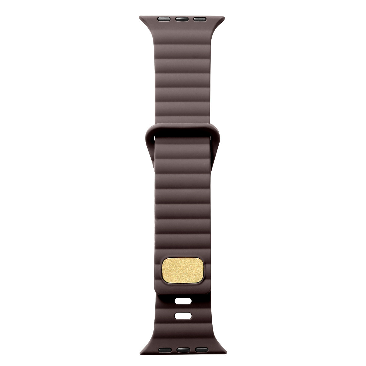 KNY Apple Watch 7 45 MM in Dz Desenli Silikon Kay-Kordon KRD-73