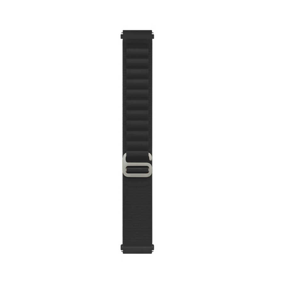 KNY Samsung Galaxy Watch 5 44 MM (20MM) in Kuma Desenli Naylon Kay-Kordon KRD-74