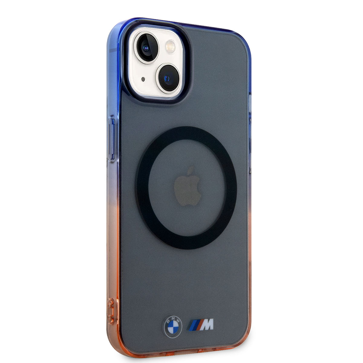 Apple iPhone 14 Klf BMW Magsafe arj zellikli Transparan Renk Geili Dizayn Kapak