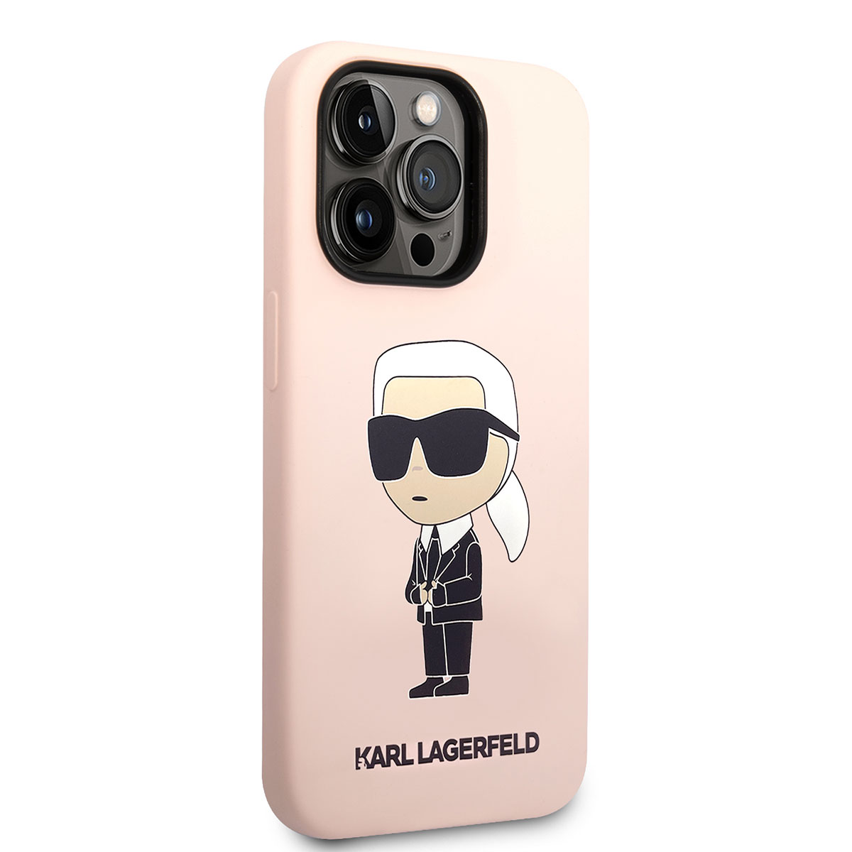 Apple iPhone 14 Pro Klf Karl Lagerfeld Silikon Karl Dizayn Kapak