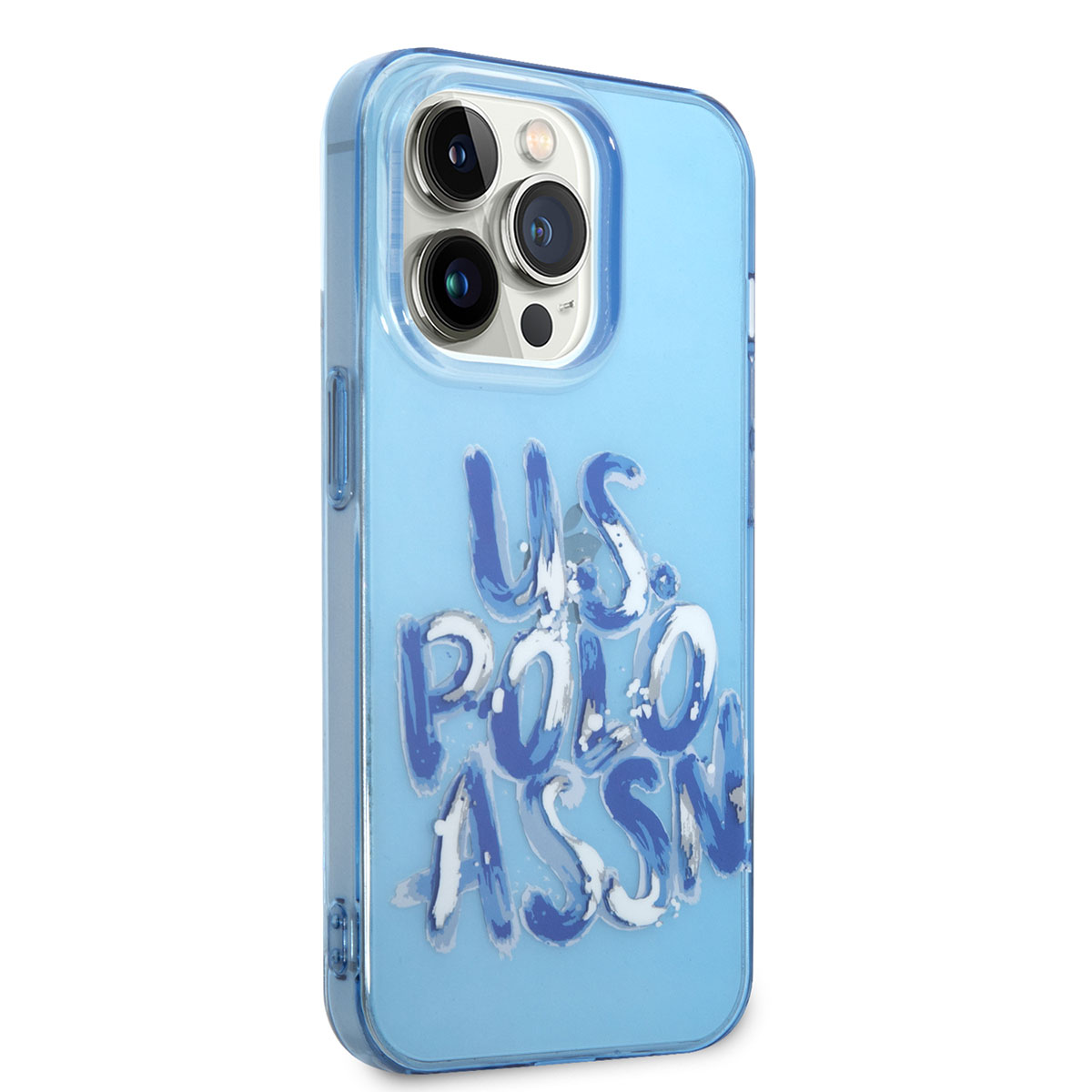 Apple iPhone 14 Pro Klf U.S. POLO ASSN. Renkli Grafiti Baskl Dizayn Kapak