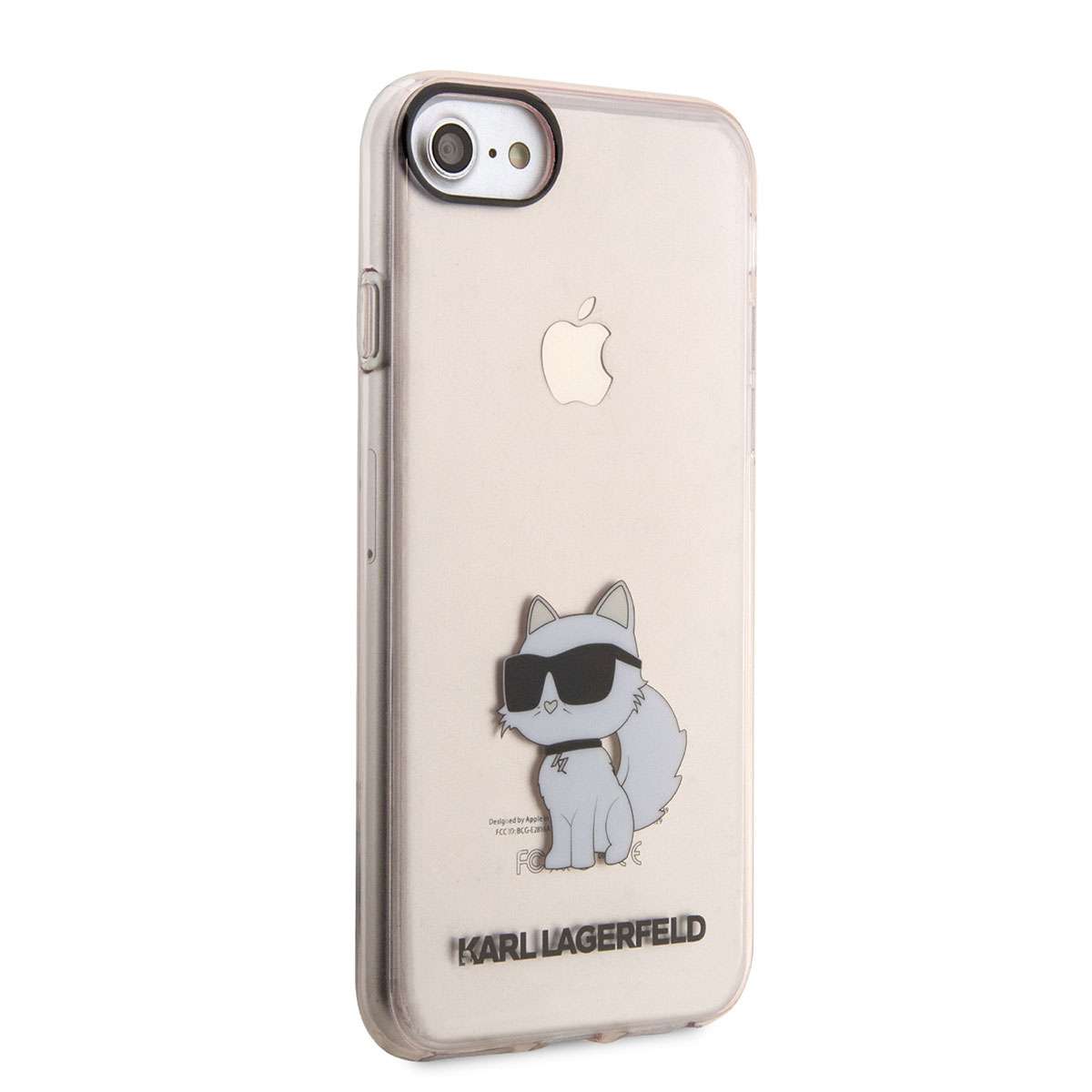 Apple iPhone SE 2020 Klf Karl Lagerfeld Transparan Choupette Dizayn Kapak