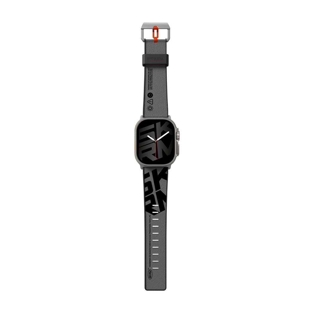 Apple Watch Ultra 49mm SkinArma Spunk Serisi PU Deri Kordon