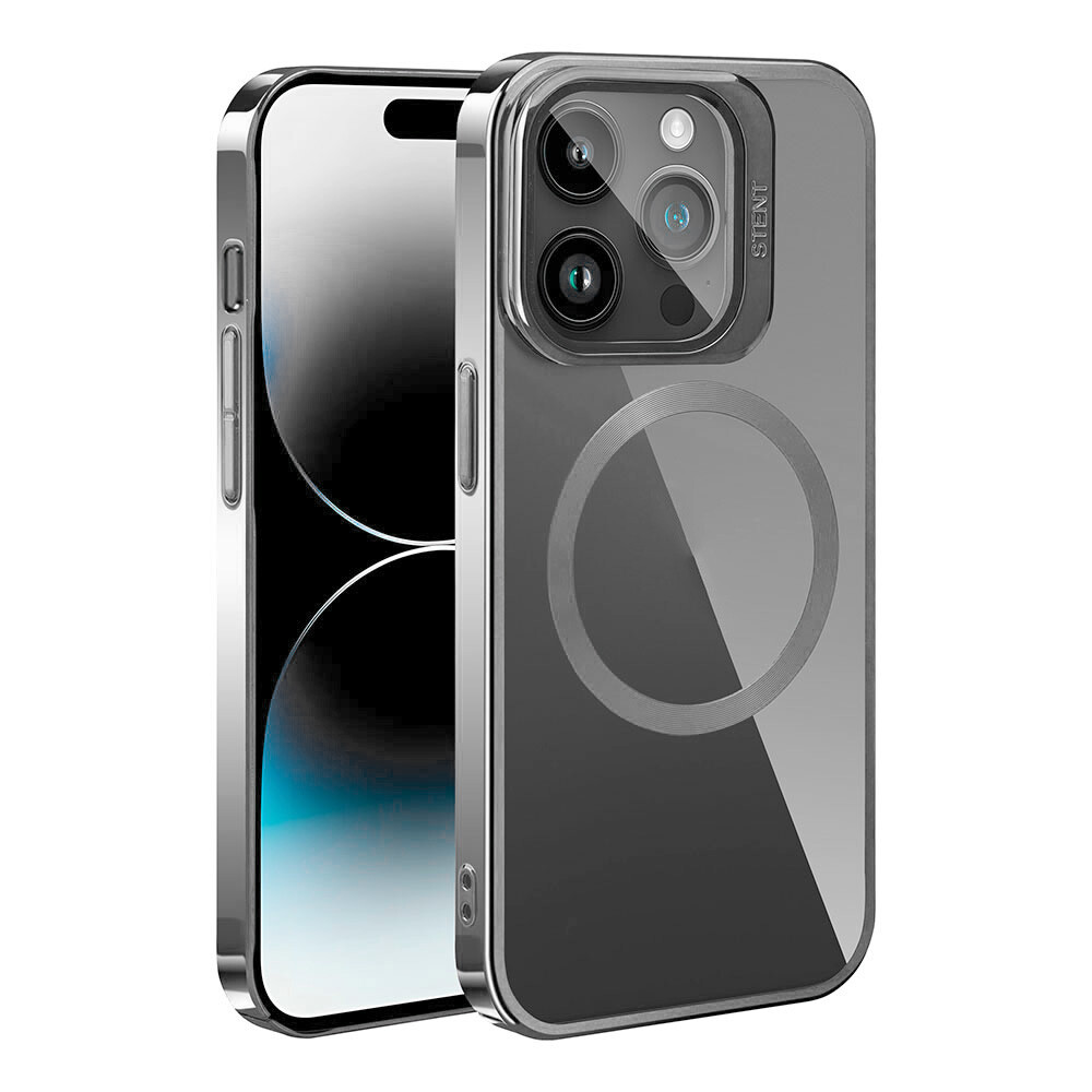 KNY Apple phone 15 Pro Klf Kamera Cam Koruyucu Stand Olan Sert Klon Kapak