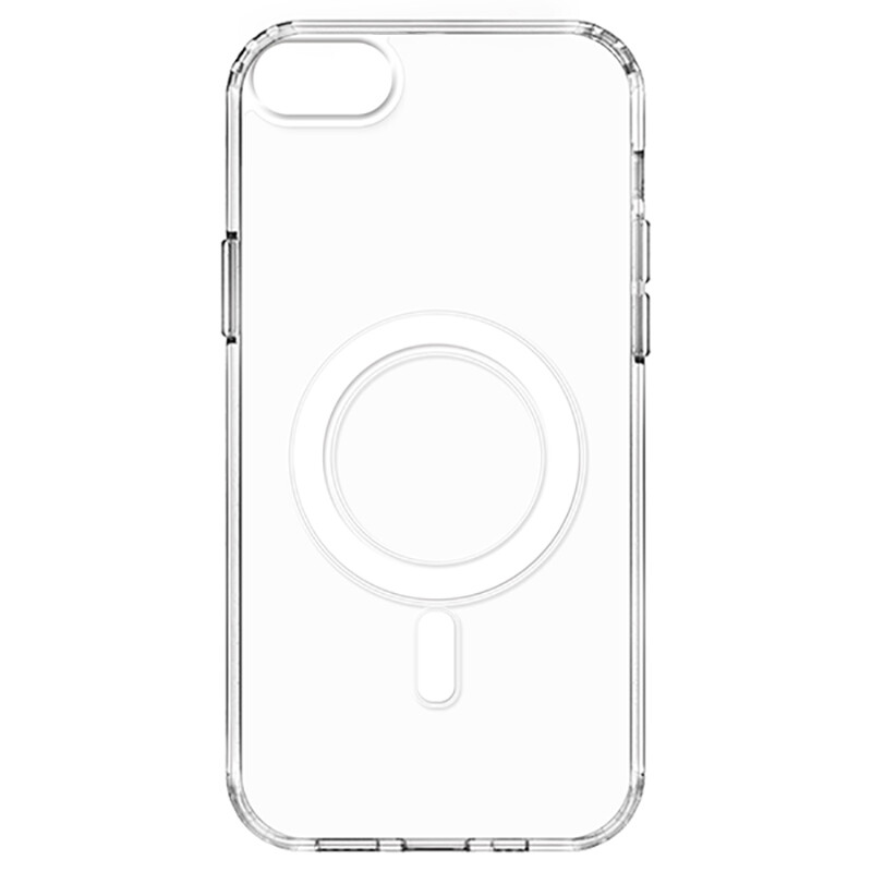 KNY Apple phone 7 Klf Ultra Korumal effaf Magsafeli Emboss Sert Silikon