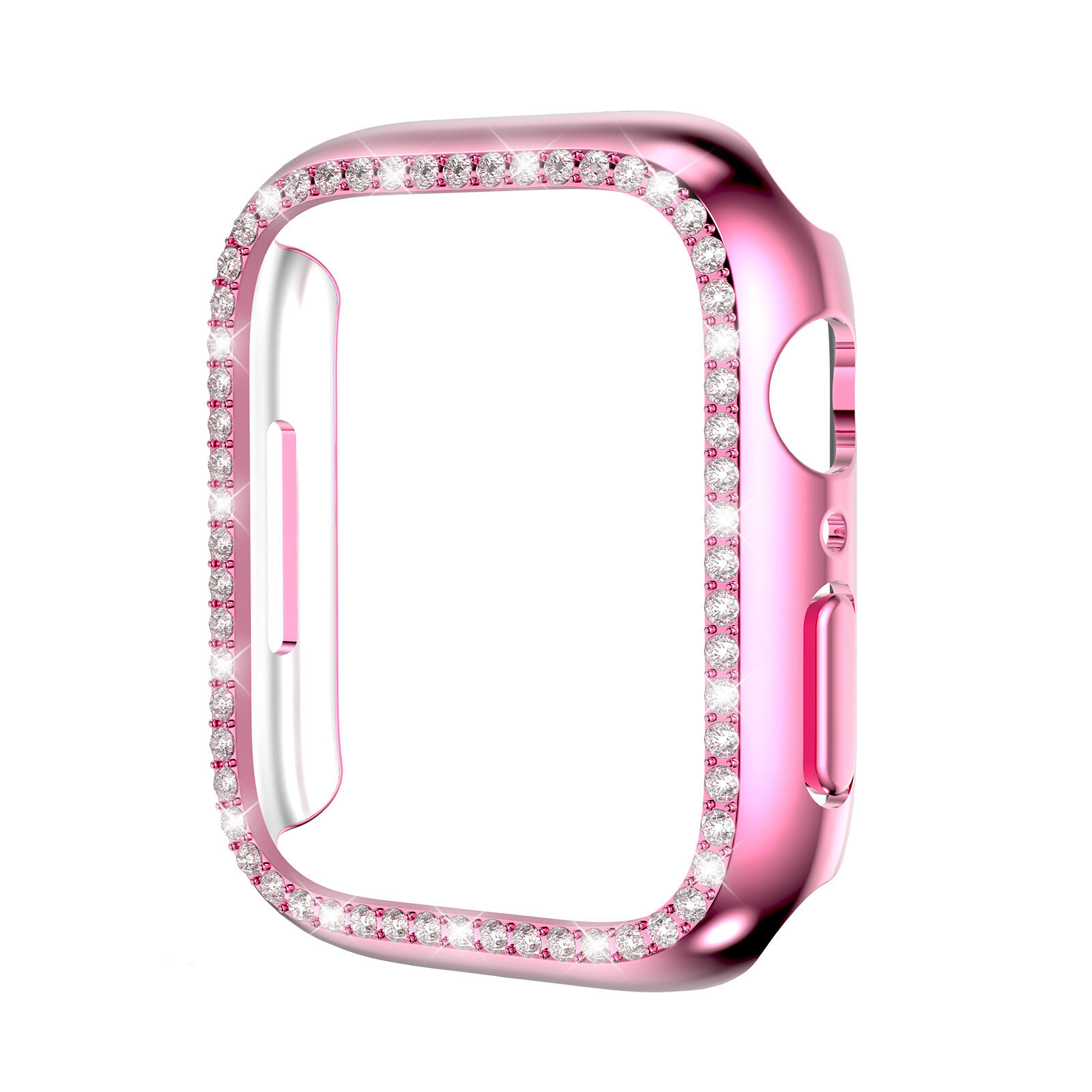 KNY Apple Watch 44 MM in Kenar Tal Renkli Gard Kapak