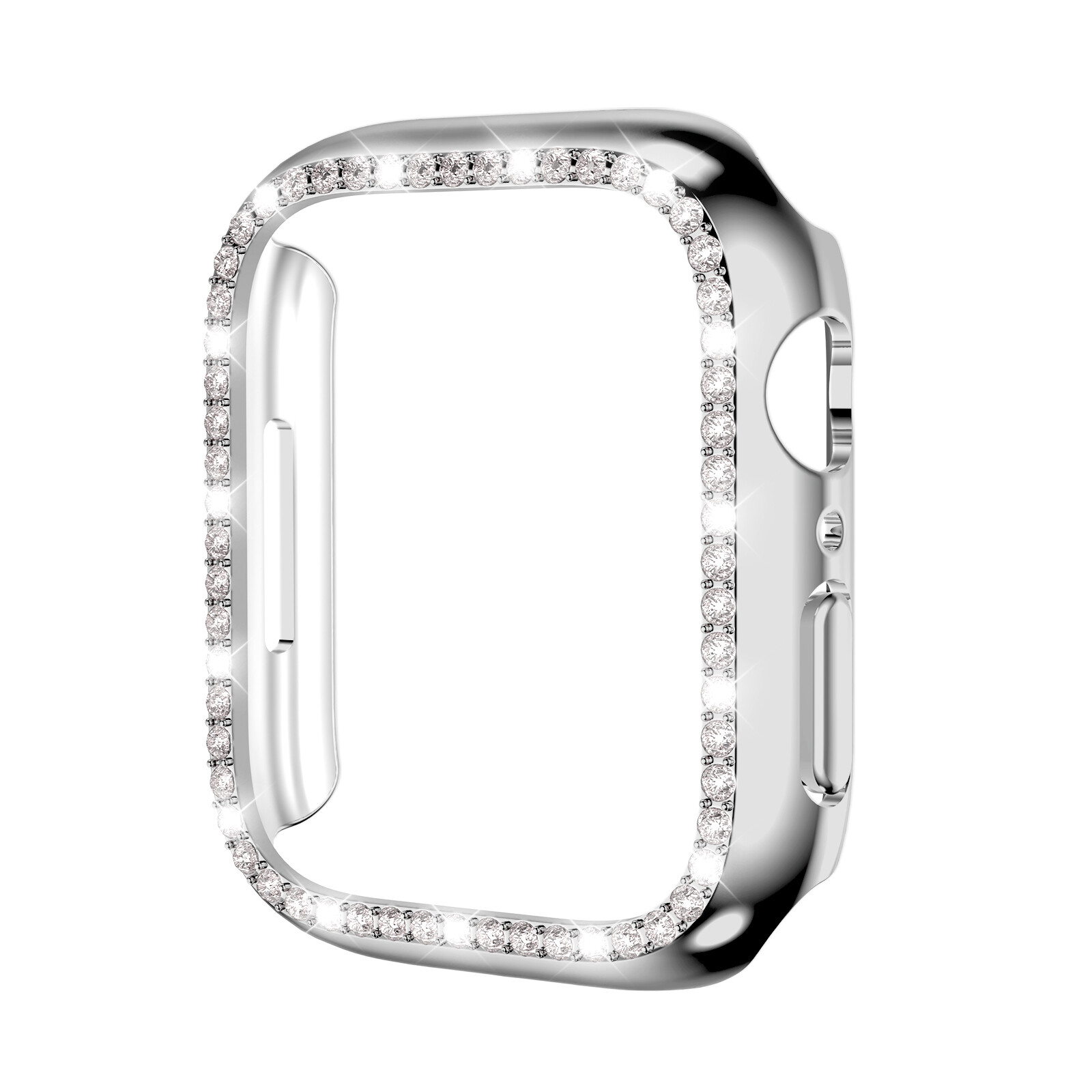 KNY Apple Watch 7 45 MM in Kenar Tal Renkli Gard Kapak