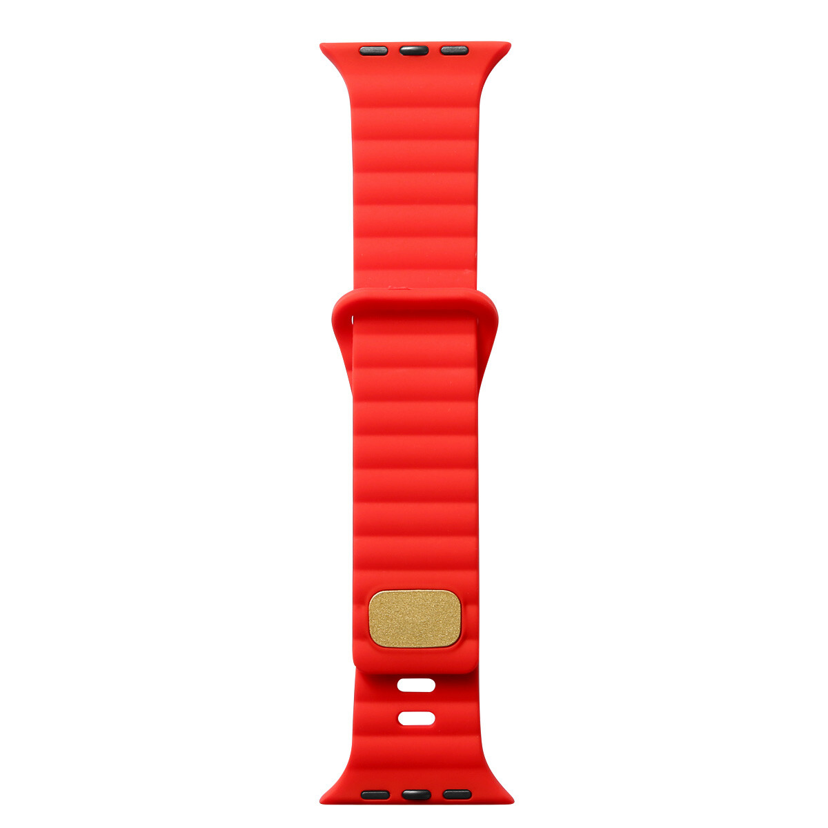 KNY Apple Watch Ultra 2 in Dz Desenli Silikon Kay-Kordon KRD-73