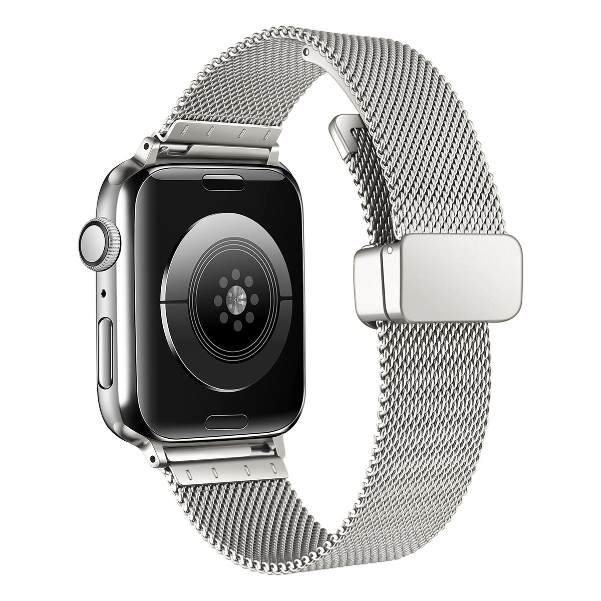 KNY Apple Watch Ultra 2 in Hasr Desenli Kopal Metal Kay-Kordon KRD-85