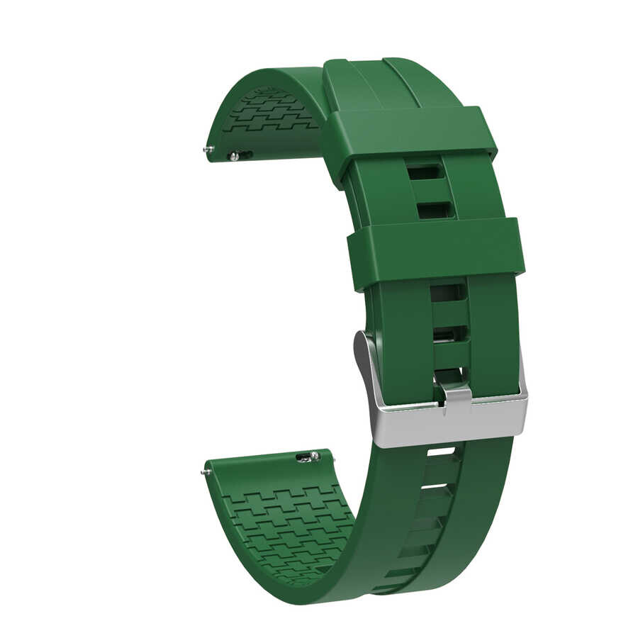 KNY Carmenta Watch Gtt One in 22 MM Standart Model 7 Kademeli Ayarlanabilir Renkli Silikon Kay-Kordon KRD-23