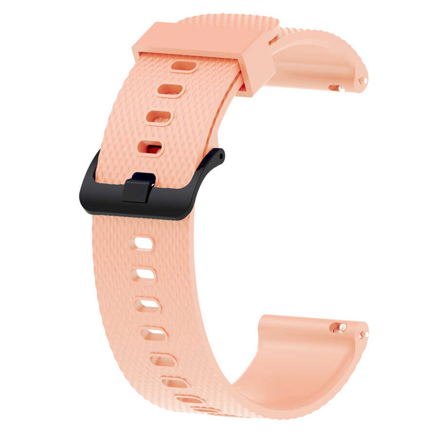 KNY Ferrucci Smart Watch 19S 20 MM in Bakla Model Ayarlanabilir Renkli Silikon Kay-Kordon KRD-46