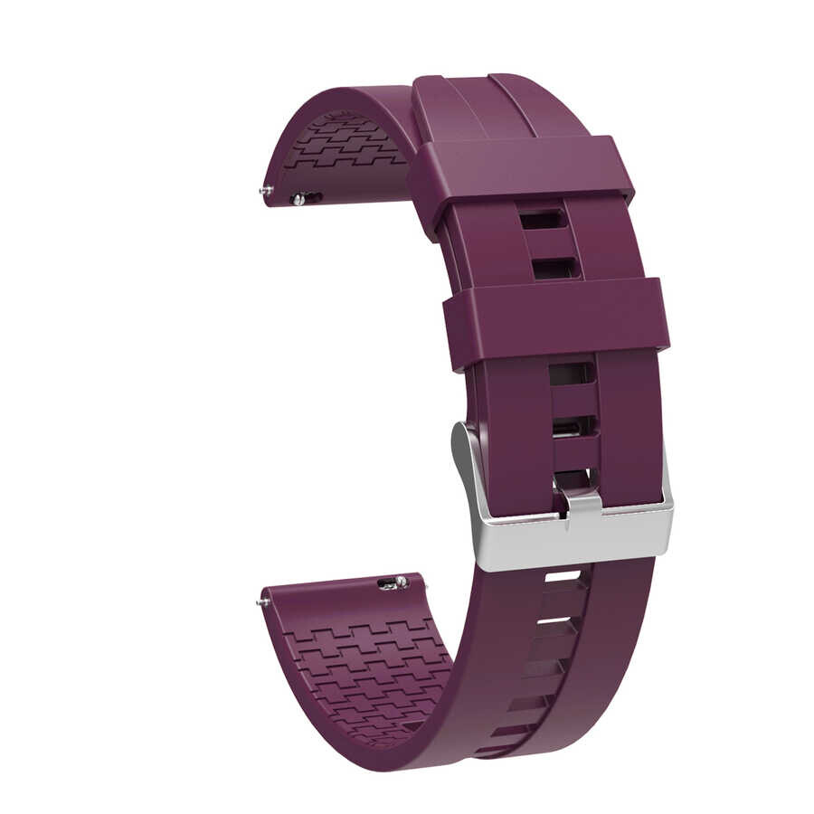 KNY nteya Hi Watch 20 MM in Klasik Model Ayarlanabilir Renkli  Silikon Kay-Kordon KRD-23