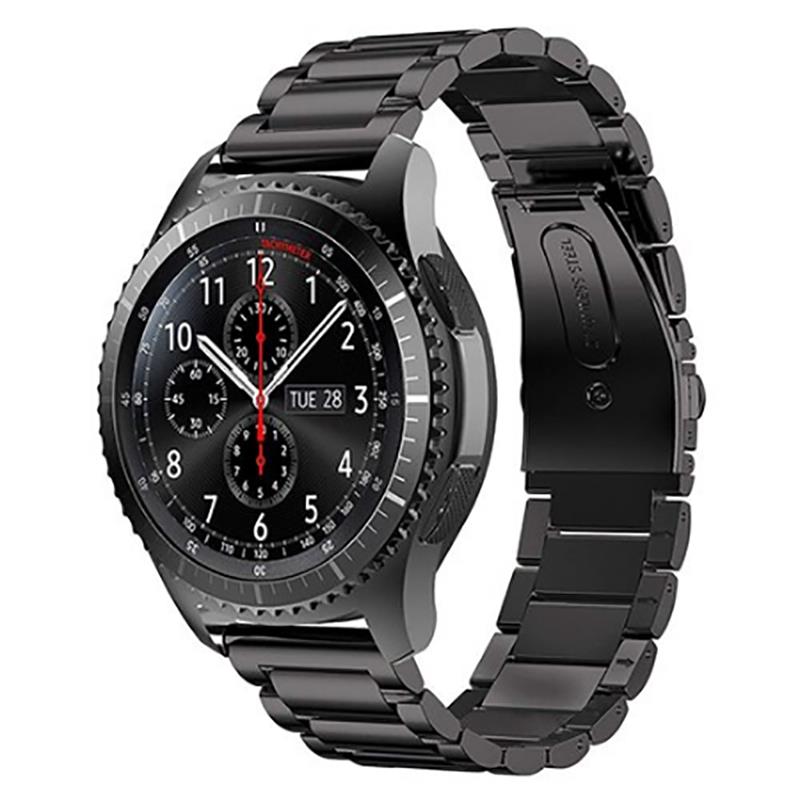 KNY Realme Watch  20 MM in Bakla Desenli Klasik Model Metal Kay-Kordon KRD-04