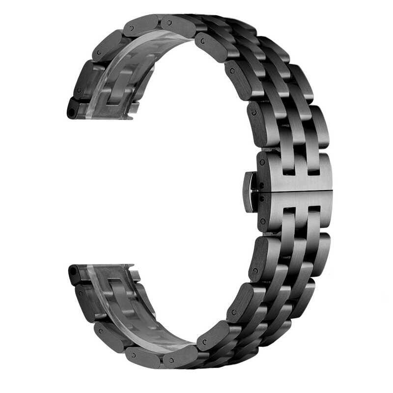 KNY Realme Watch  20 MM in Zincir Model Klipsli Metal Kay-Kordon KRD-20