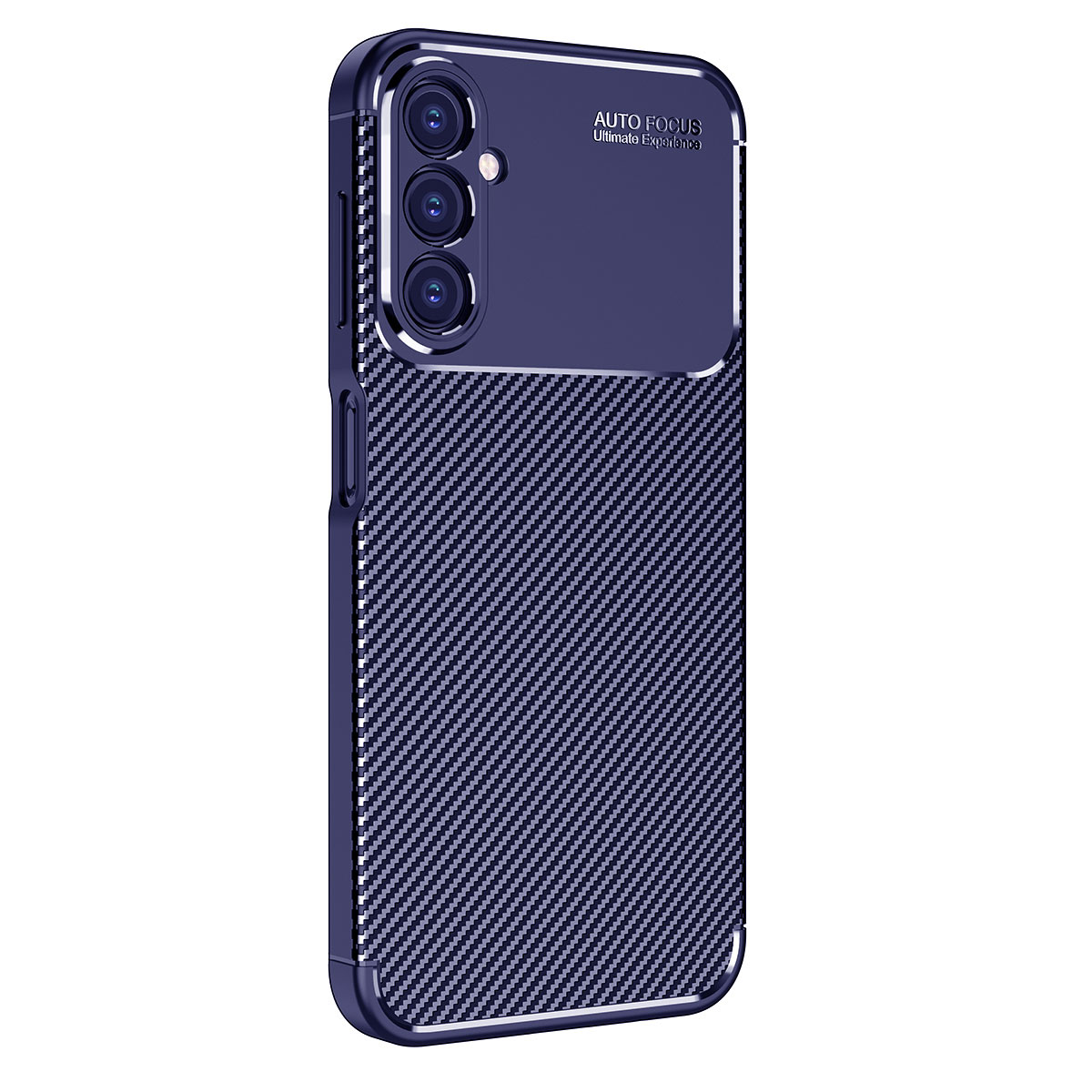 KNY Samsung Galaxy A24 Klf Karbon Desenli Lux Negro Silikon