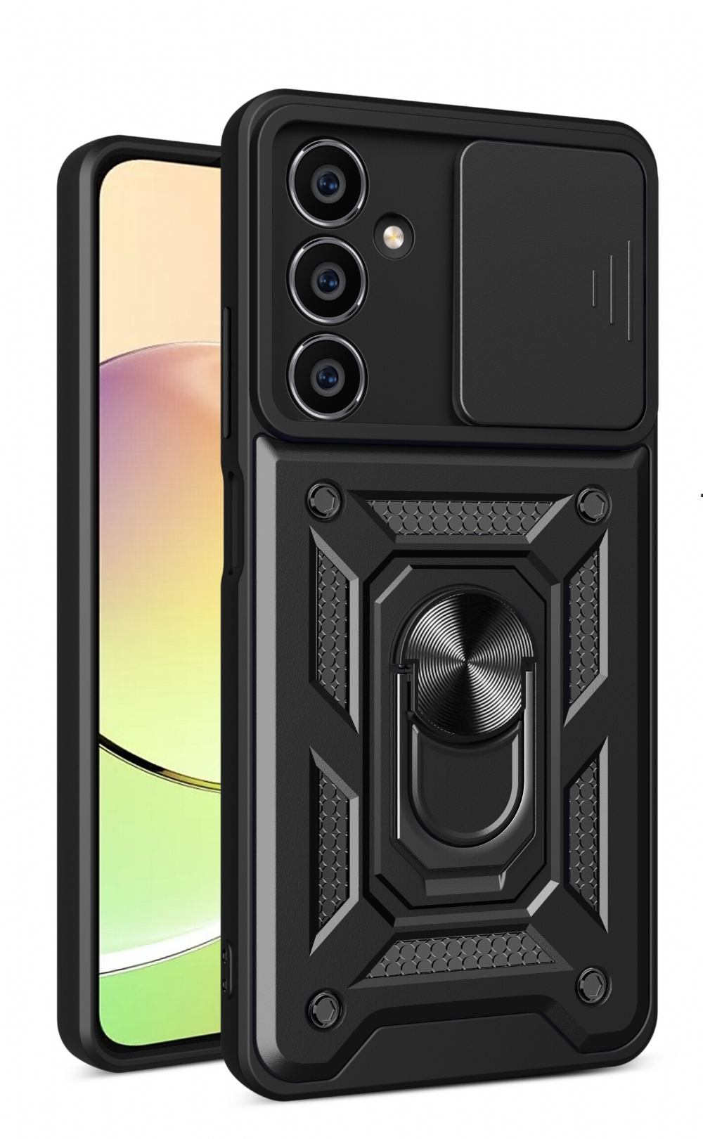 KNY Samsung Galaxy S23 FE Klf Ultra Korumal Yzkl Manyetik Srgl Vega Kapak