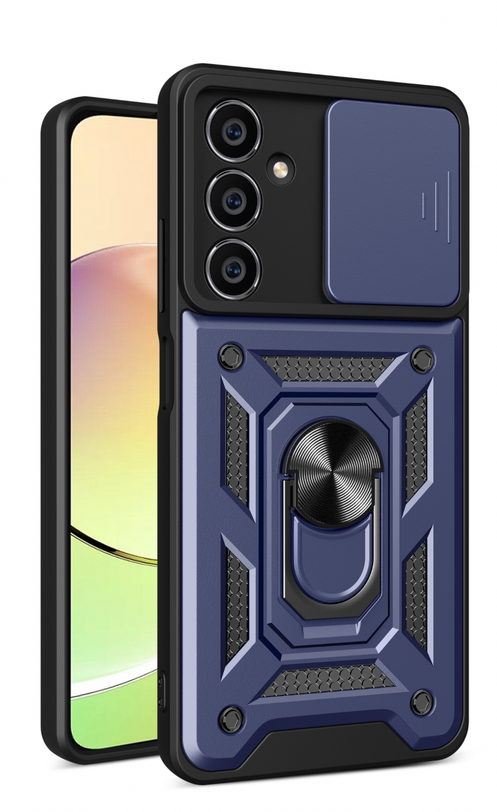 KNY Samsung Galaxy S23 FE Klf Ultra Korumal Yzkl Manyetik Srgl Vega Kapak