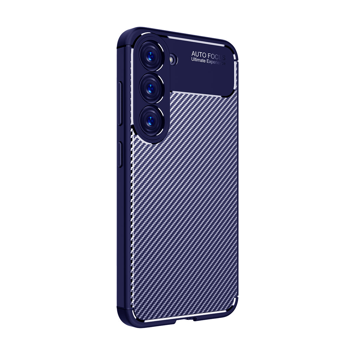 KNY Samsung Galaxy S23 Plus Klf Karbon Desenli Lux Negro Silikon