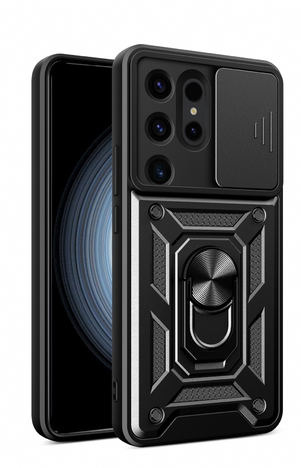 KNY Samsung Galaxy S24 Ultra Klf Ultra Korumal Yzkl Manyetik Srgl Vega Kapak