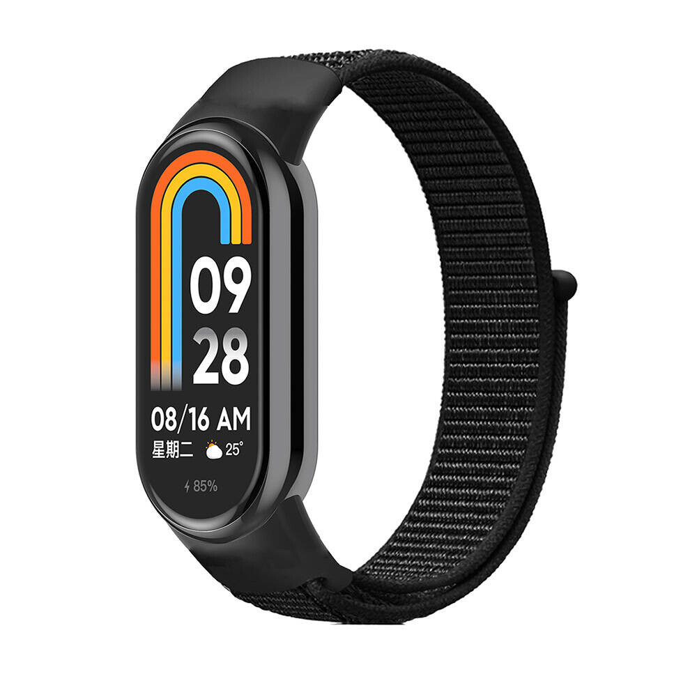 KNY Xiaomi Mi Band 8 in Hasr Desenli Renkli Kuma Kay-Kordon KRD-03