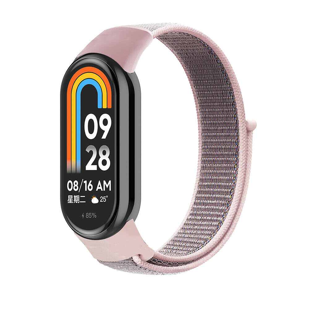 KNY Xiaomi Mi Band 8 in Hasr Desenli Renkli Kuma Kay-Kordon KRD-03