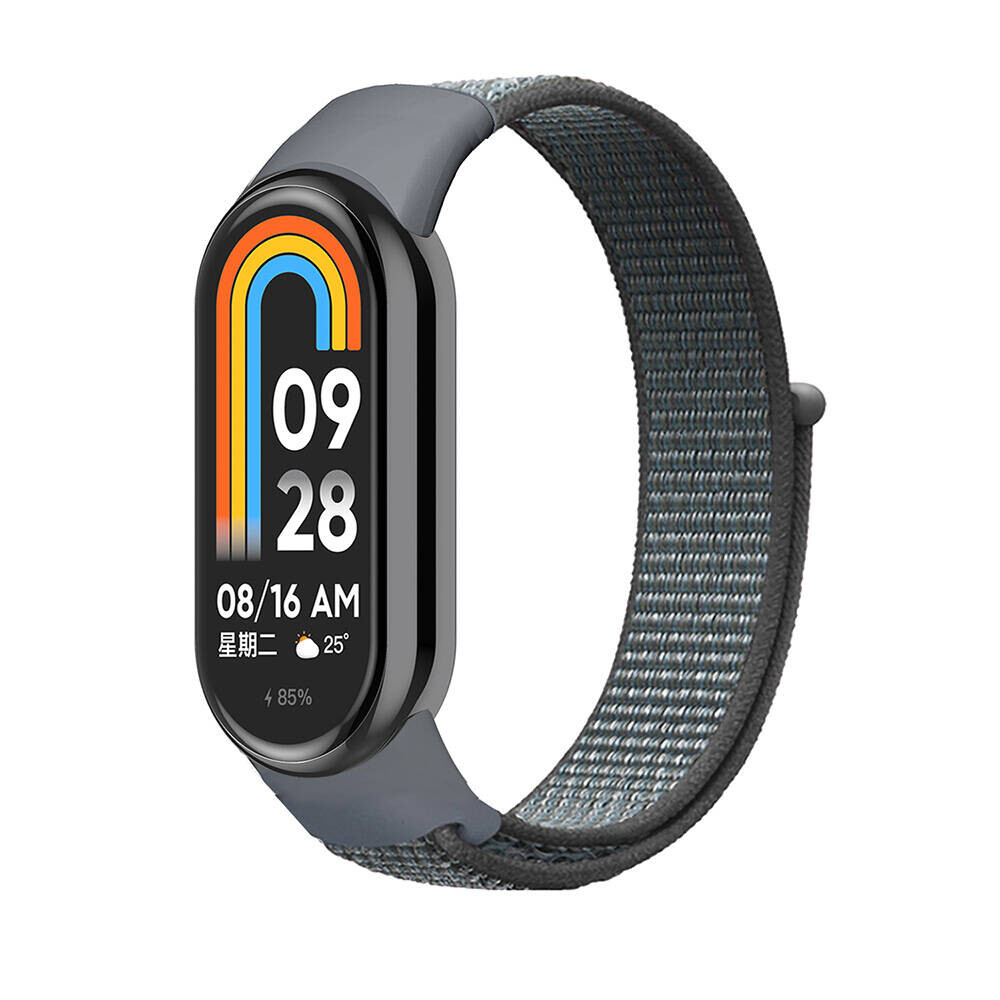 KNY Xiaomi Mi Band 8 in Hasr Desenli Renkli Kuma Kay-Kordon KRD-03