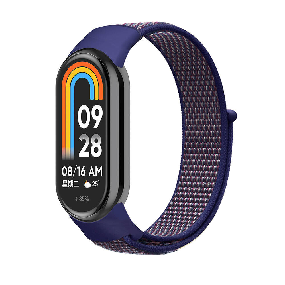 KNY Xiaomi Mi Band 8 in Hasr Desenli Renkli Kuma Kay-Kordon KRD-03