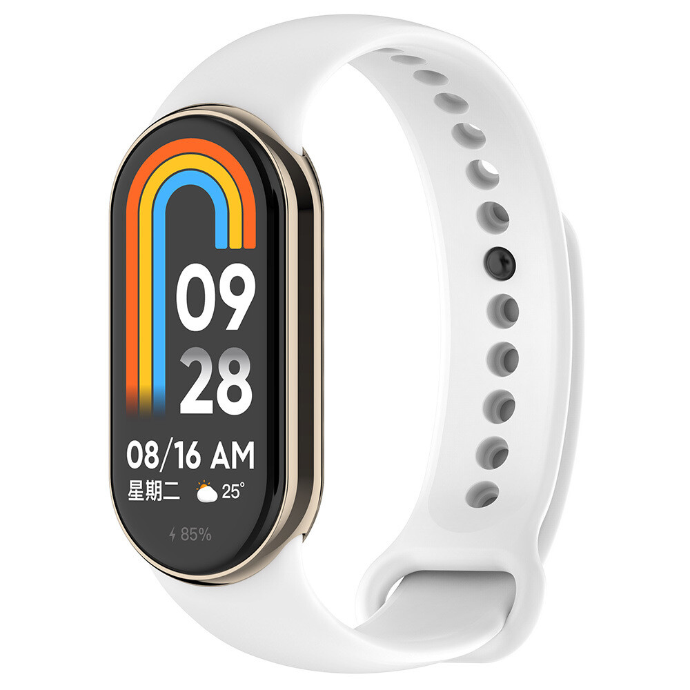 KNY Xiaomi Mi Band 8 in Renkli Klasik Model Silikon Kay-Kordon