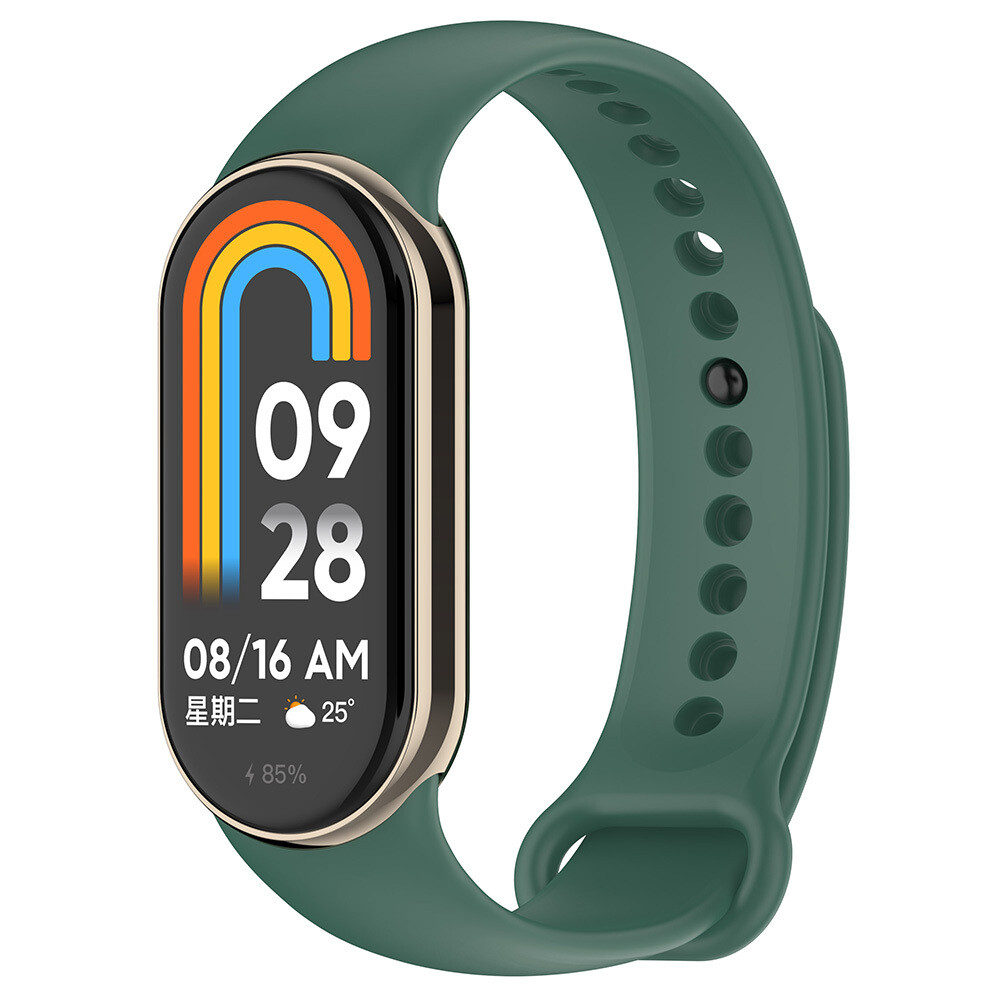 KNY Xiaomi Mi Band 8 in Renkli Klasik Model Silikon Kay-Kordon