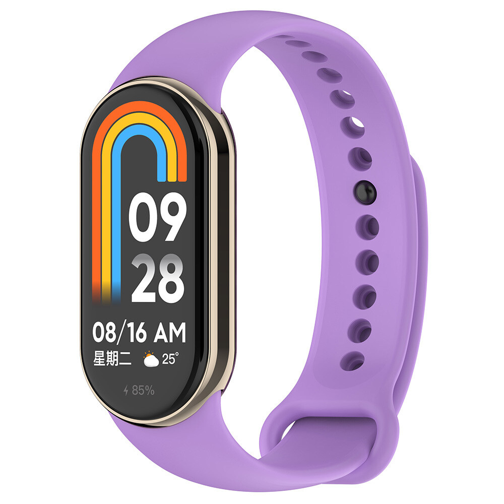 KNY Xiaomi Mi Band 8 in Renkli Klasik Model Silikon Kay-Kordon