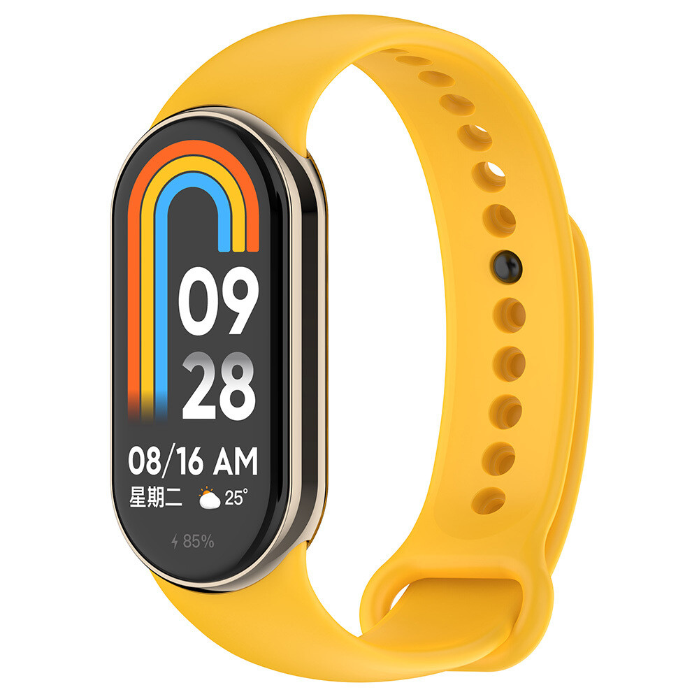 KNY Xiaomi Mi Band 8 in Renkli Klasik Model Silikon Kay-Kordon