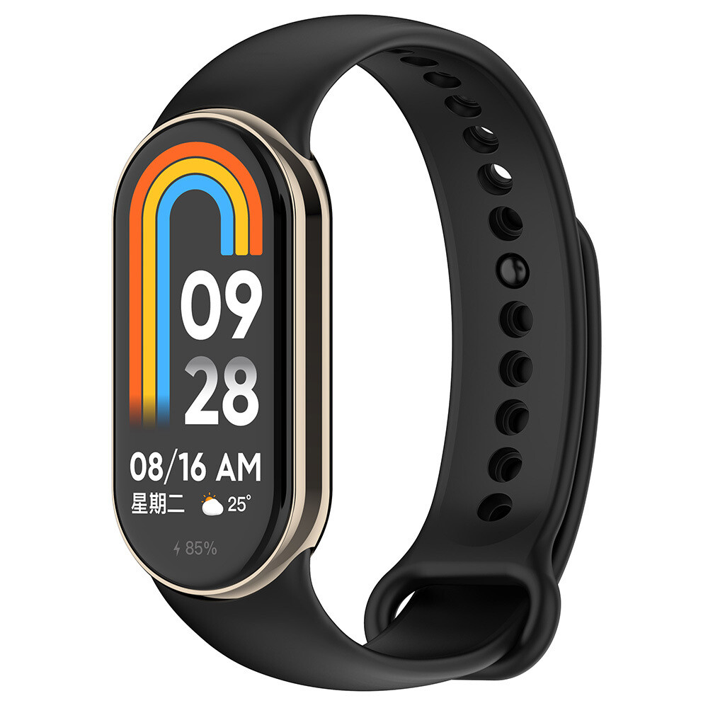 KNY Xiaomi Mi Band 8 in Renkli Klasik Model Silikon Kay-Kordon