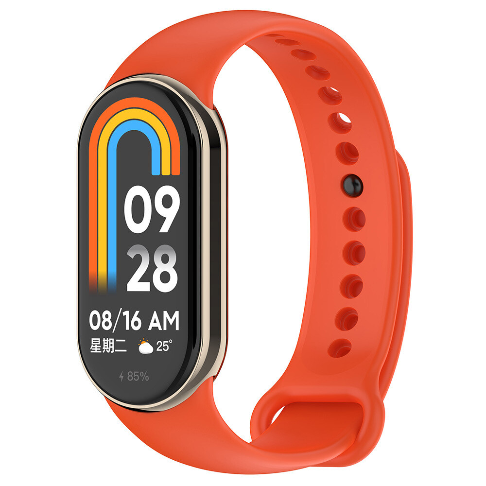 KNY Xiaomi Mi Band 8 in Renkli Klasik Model Silikon Kay-Kordon