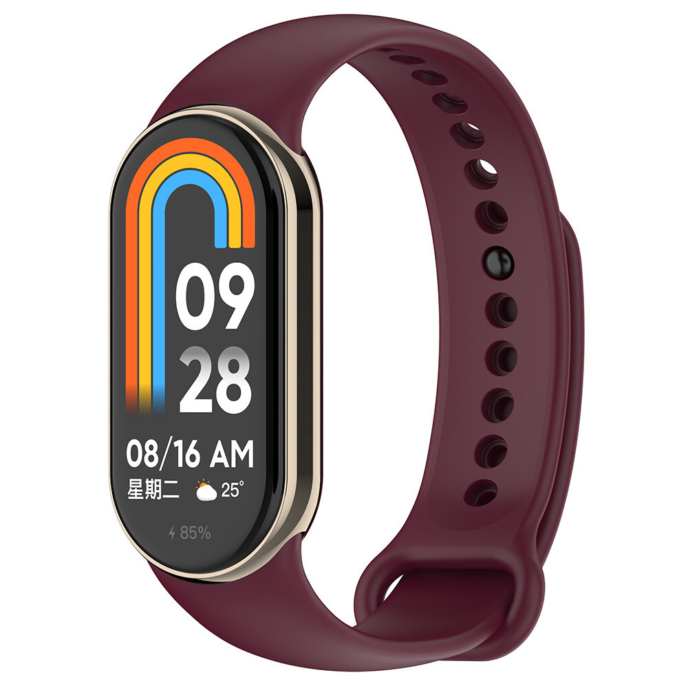 KNY Xiaomi Mi Band 8 in Renkli Klasik Model Silikon Kay-Kordon