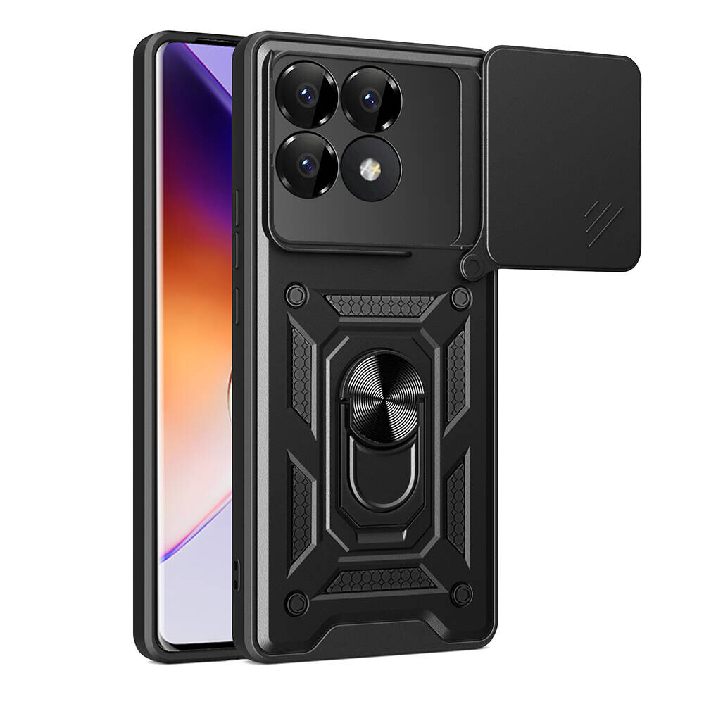 KNY Xiaomi Poco F6 Pro Klf Ultra Korumal Yzkl Manyetik Kamera Korumal Srgl Vega