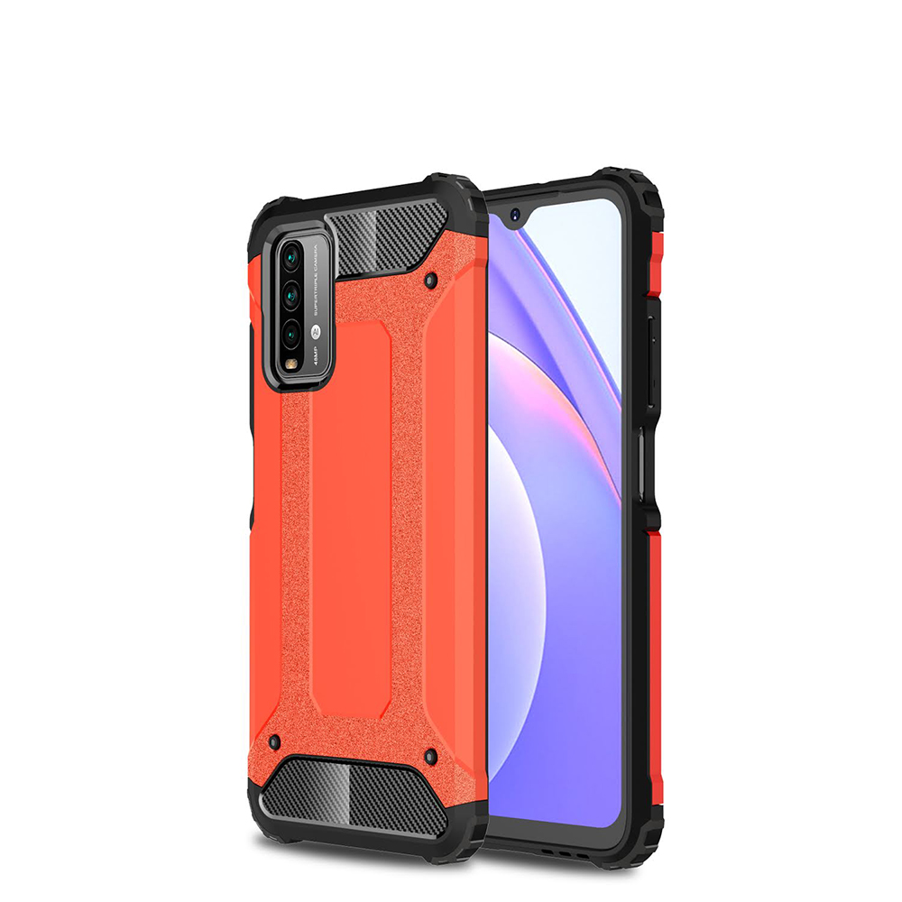 KNY Xiaomi Poco M3 Klf ift Katmanl Armour Case