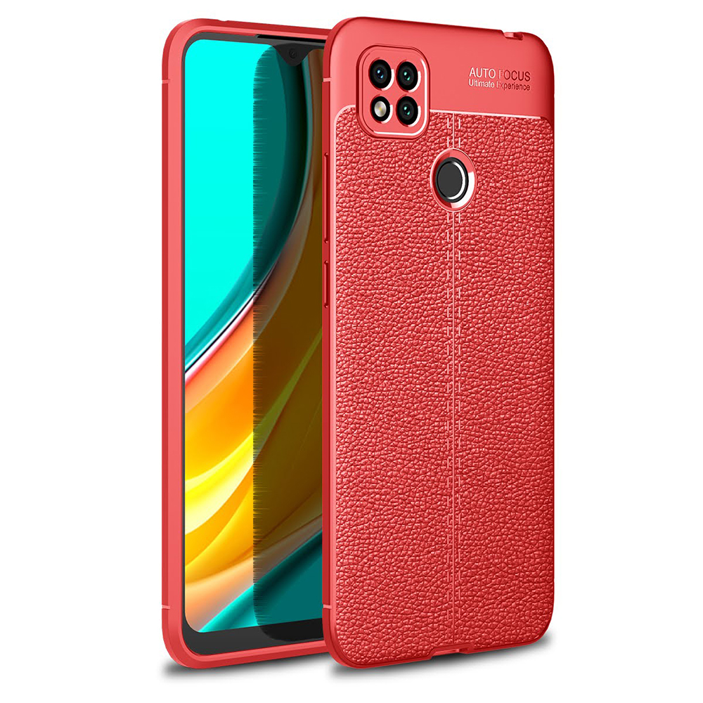 KNY Xiaomi Redmi 9C Klf Deri Desenli Lux Niss Silikon