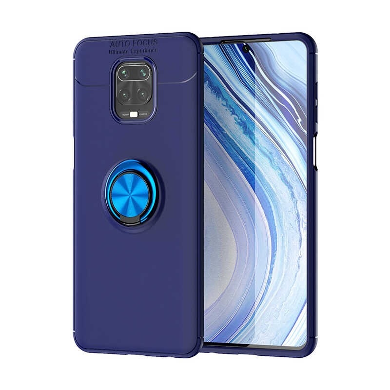 KNY Xiaomi Redmi Note 9 Pro Klf Yzkl Manyetik Ravel Silikon