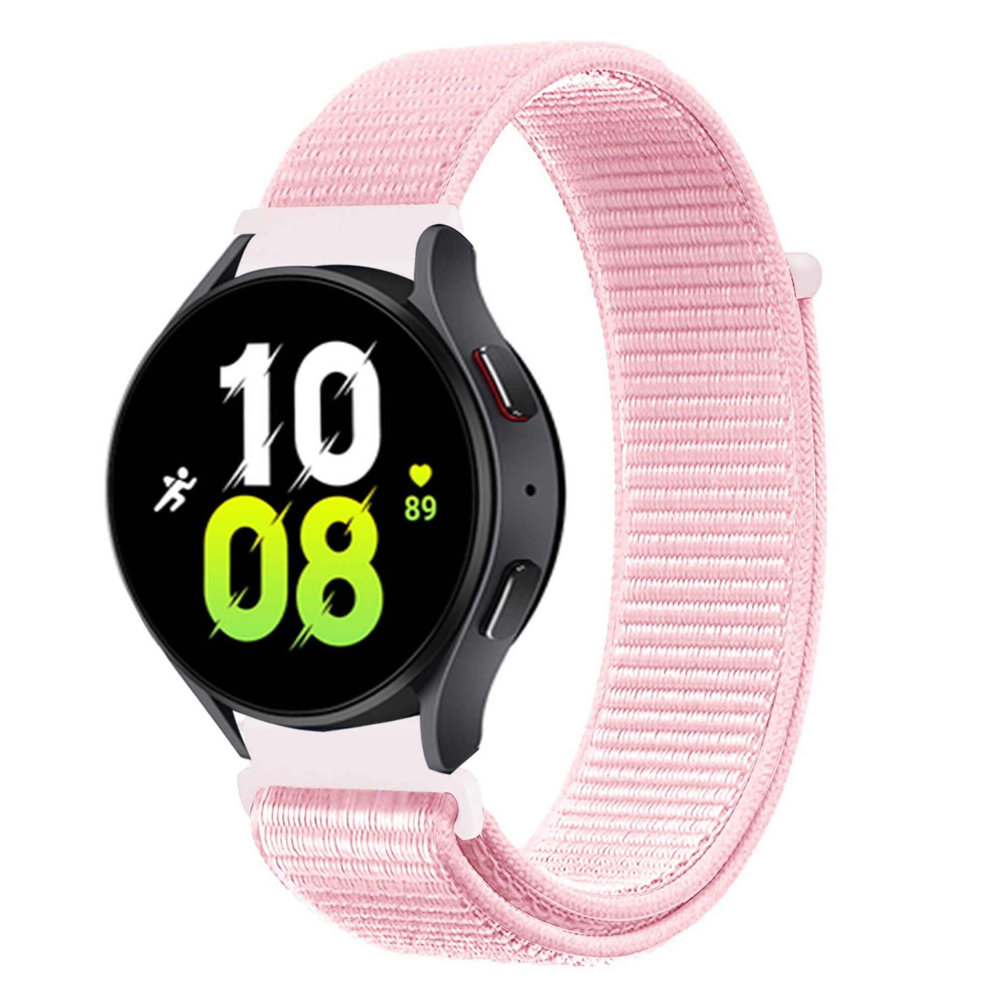 KNY Xiaomi Watch S1 Active in 22 MM Hasr Kuma Desenli Naylon Kay-Kordon KRD-03