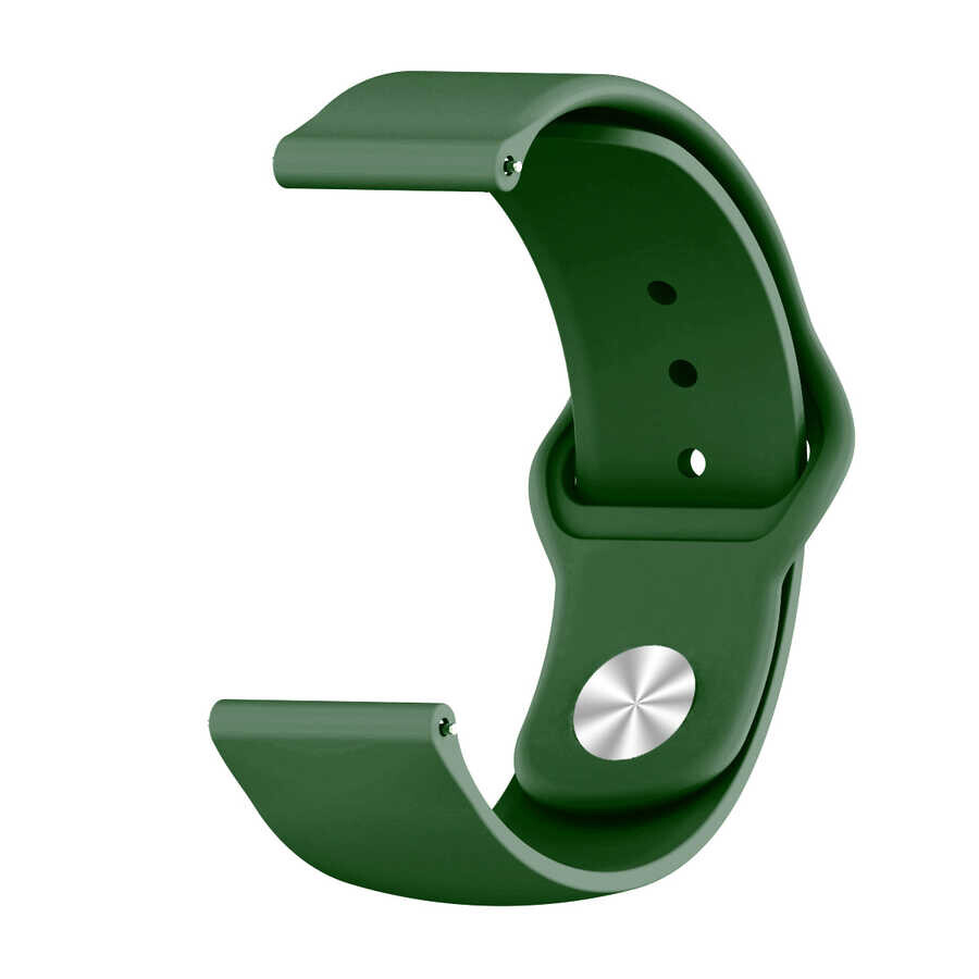 KNY ZTE Watch GT in 22 MM Standart Model Renkli Ayarlanabilir Silikon Kay-Kordon KRD-11