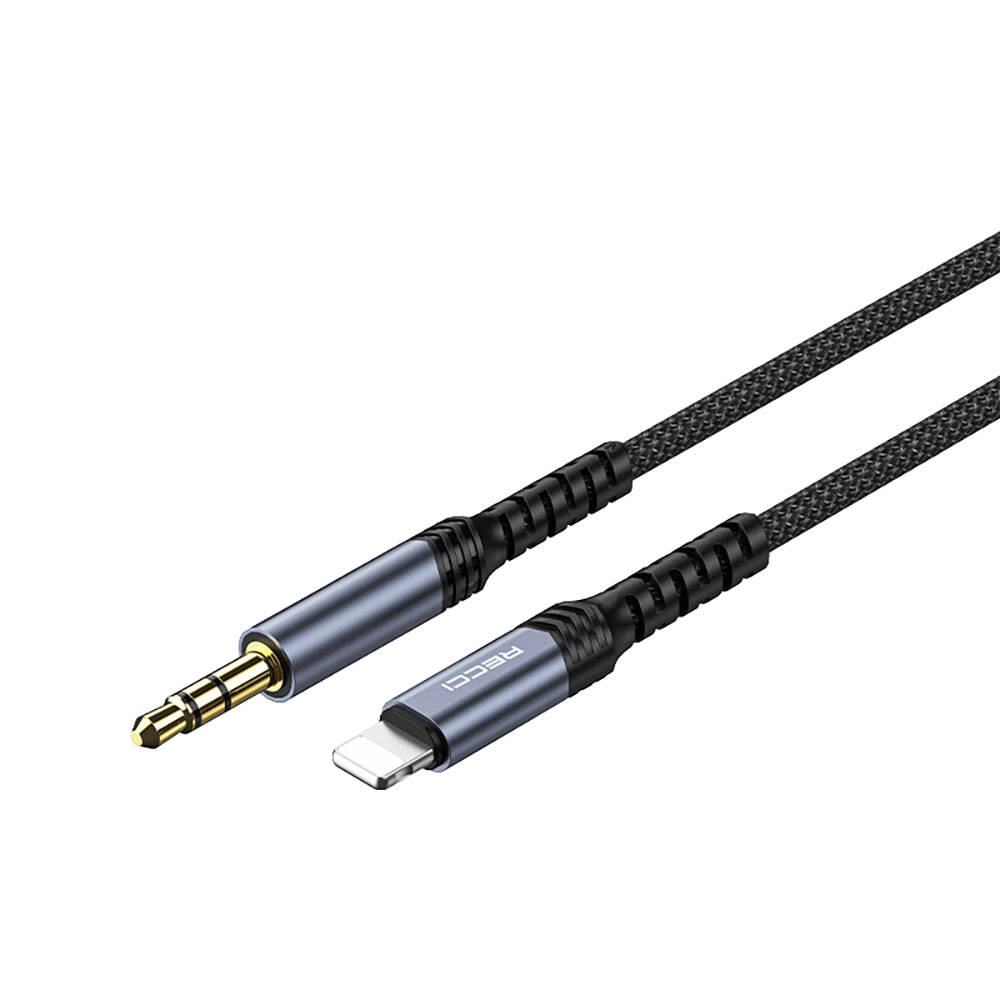 Recci RDS-A26 Lightning to 3.5mm AUX Audio Kablo